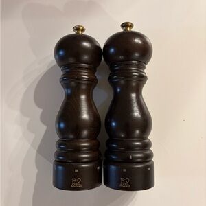Peugeot Wooden Salt and Pepper Mill Set